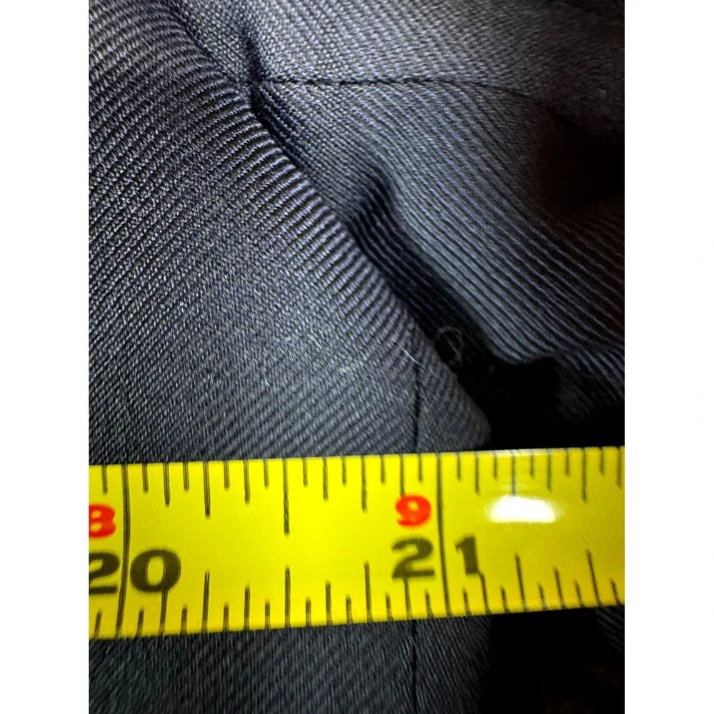 Polo Ralph Lauren Blazer Jacket Mens Blue Single Breasted Custom Fit Notch Lapel